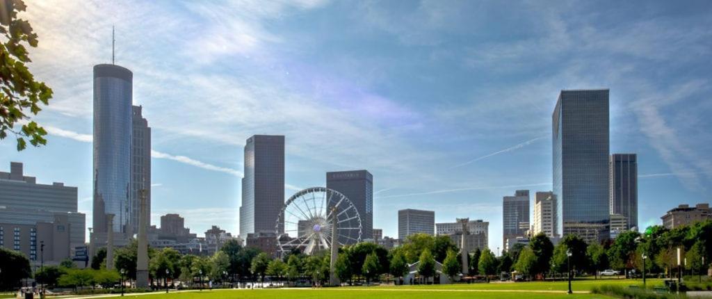 Exclusive Ponce City Rooftop Cityscape Chateau Atlanta Exterior foto